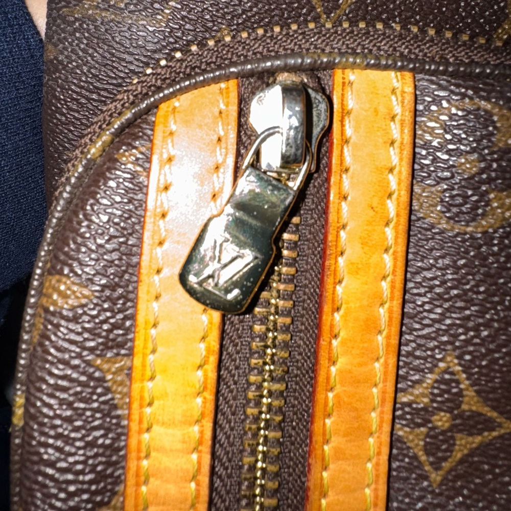Louis Vuitton Brown and Tan Monogram Backpack - Picture 7 of 9